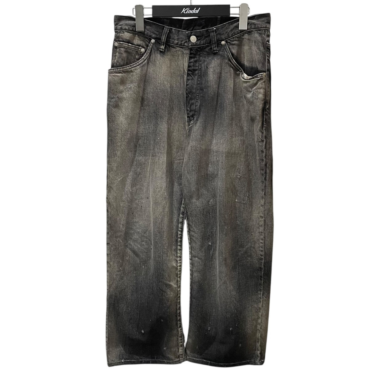 ANCELLM(アンセルム) 26SS 加工デニムパンツ AGING MIDDLE STRAIGHT 5P