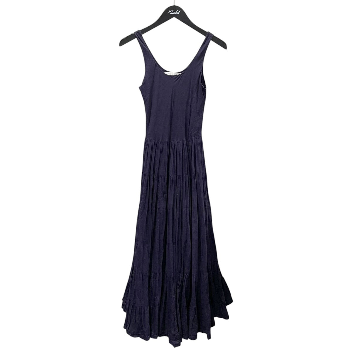 ノースリーブティアードワンピース