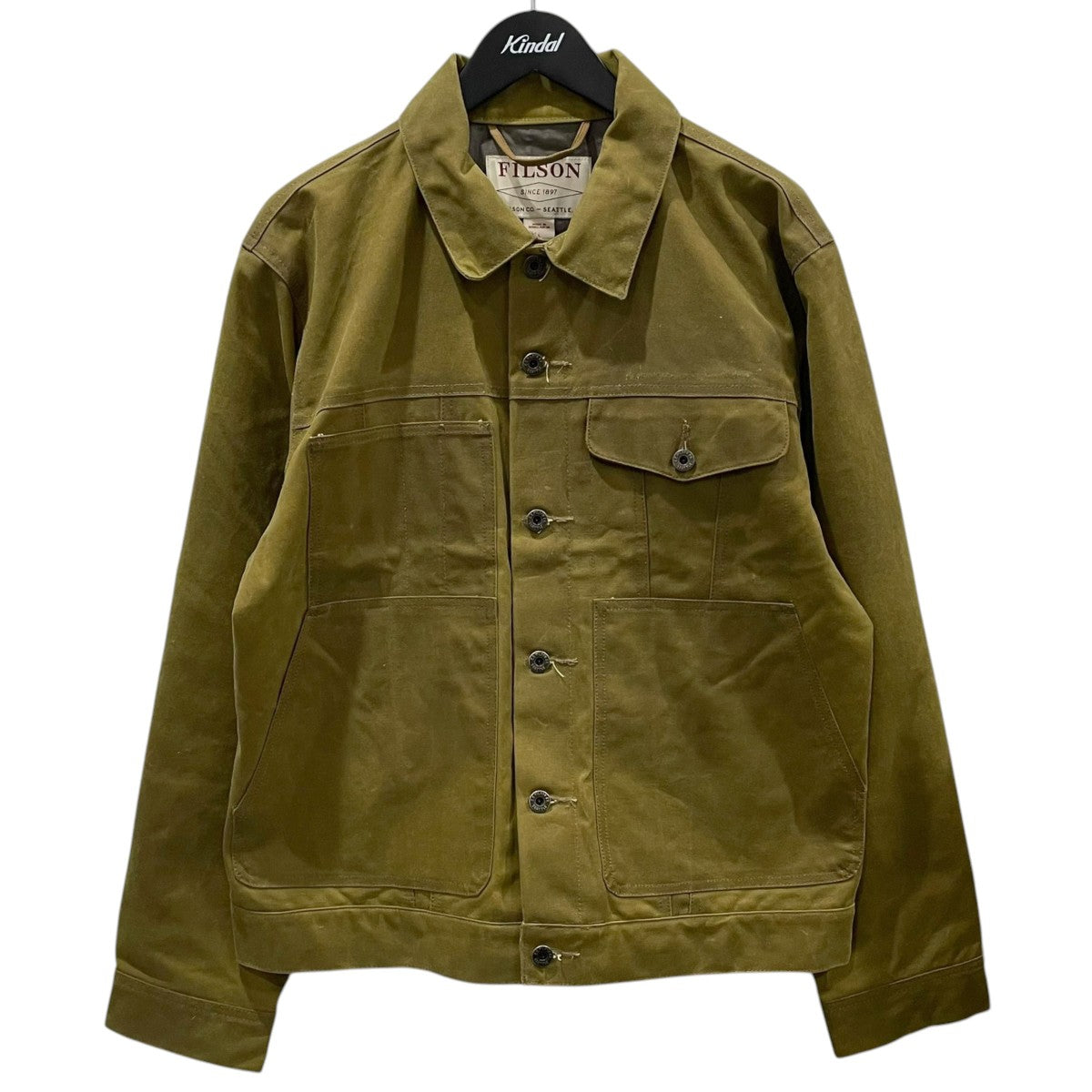 FILSON(フィルソン) オイルドジャケット Tin Cloth Short Lined