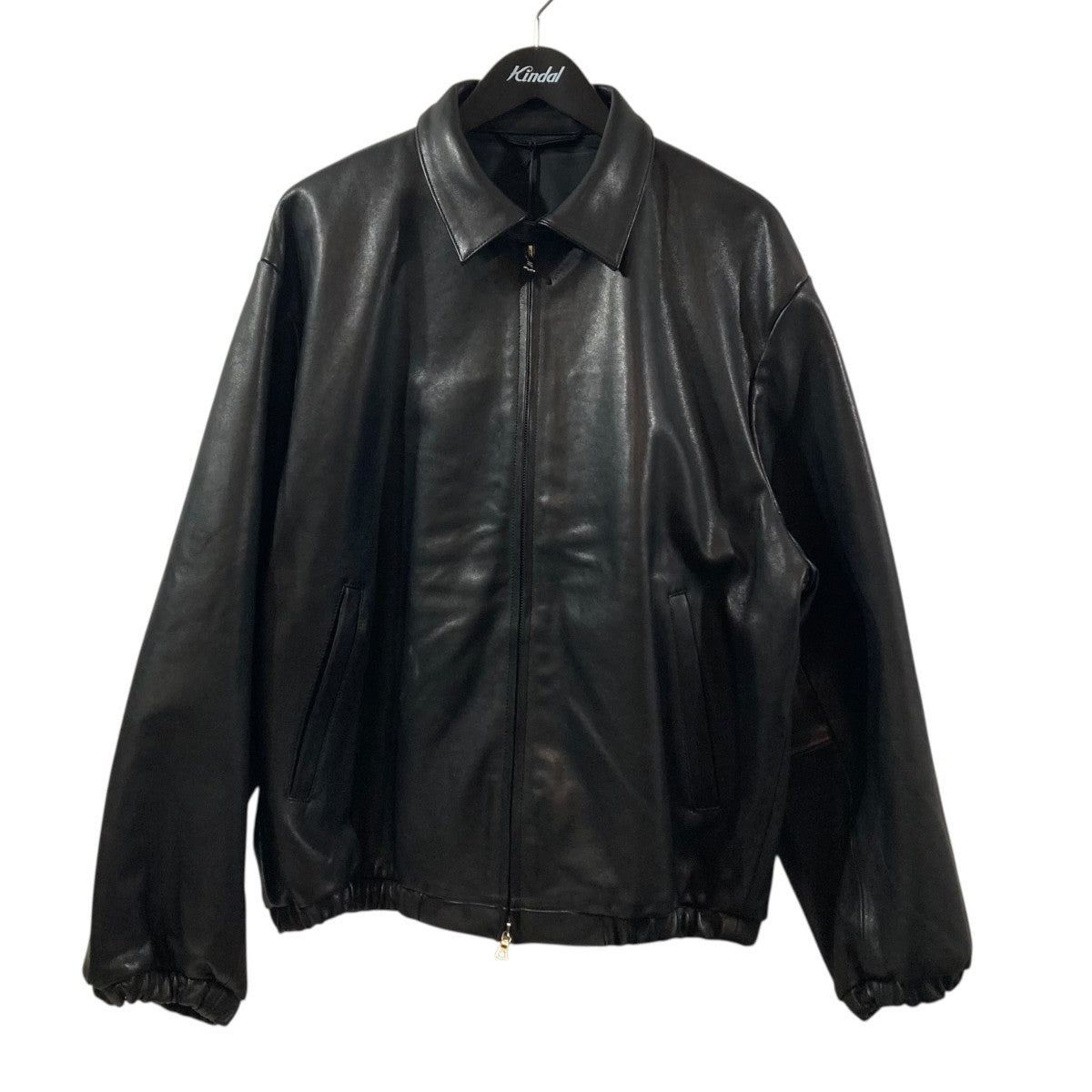26SSLambs Leather Light Zip JacketレザージャケットST.1379