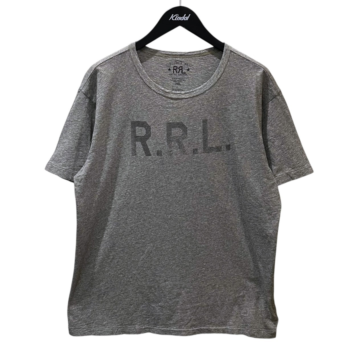 RRL(ダブルアールエル) ロゴプリントTシャツ Logo Jersey Crewneck T