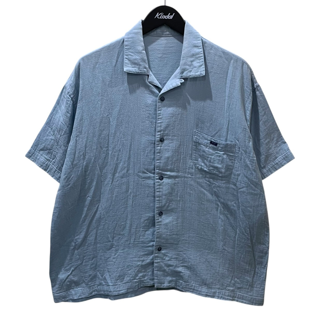 Porter Classic(ポータークラシック) オープンカラー半袖シャツ GAUZE