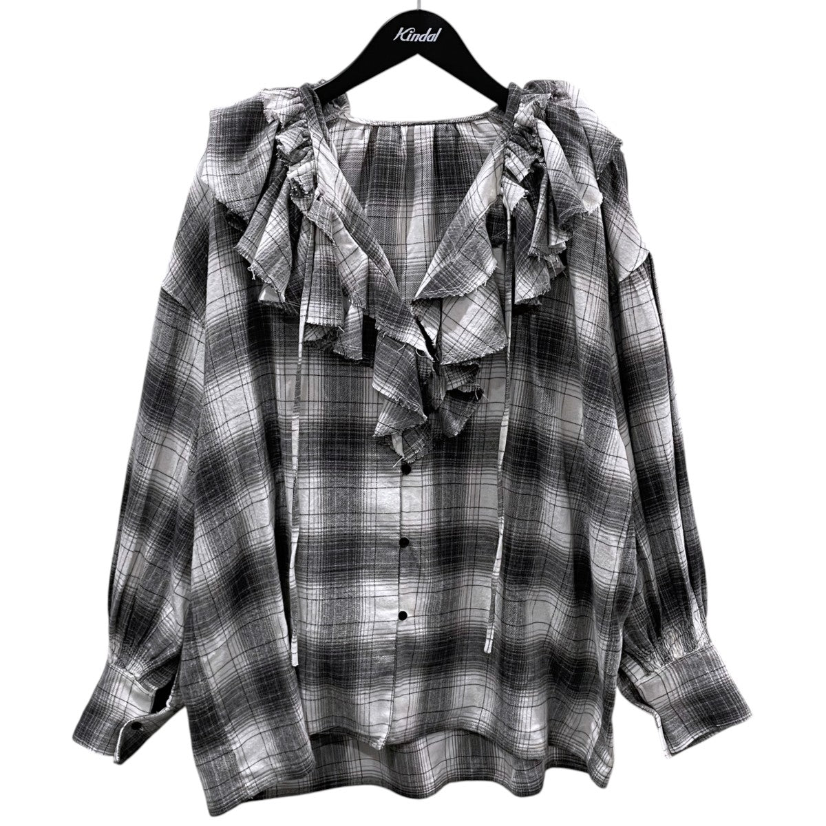 crinkle crinkle crinkle×SLOBE IENA 25AW ネルチェックラッフル