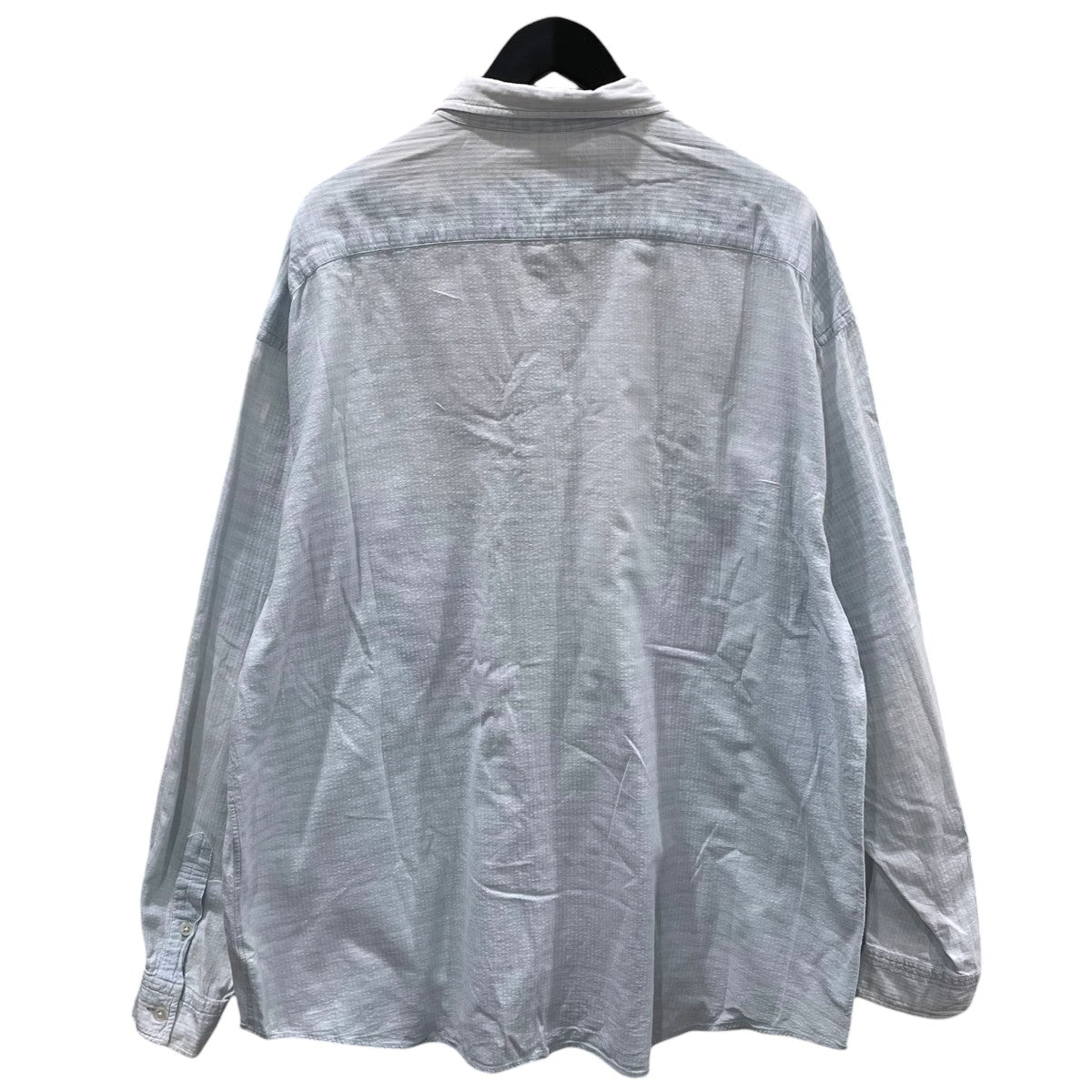 長袖シャツ ROLL UP SHIJIRA STRIPE SHIRT ロールアップシジラオリストライプシャツ