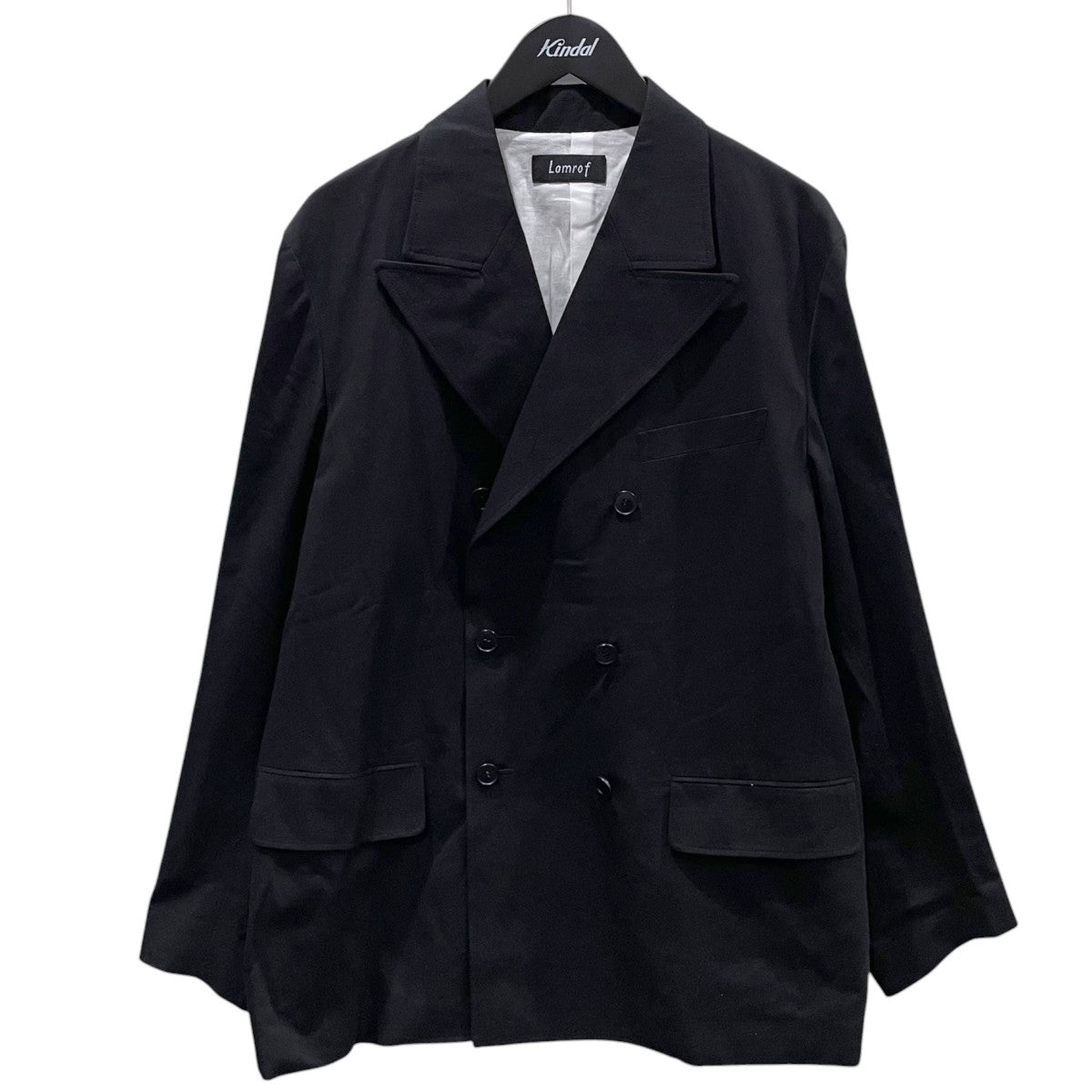 Lamrof(ラムロフ) 26SS コットンダブルジャケット Jazzy Jacket