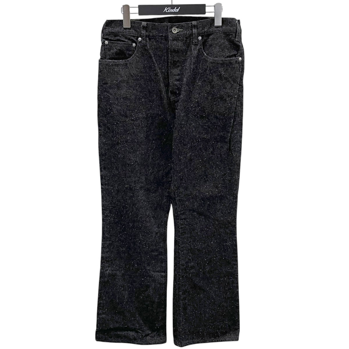 26SS ネップ加工ブラックデニムパンツ OTP-26SS-PT0011