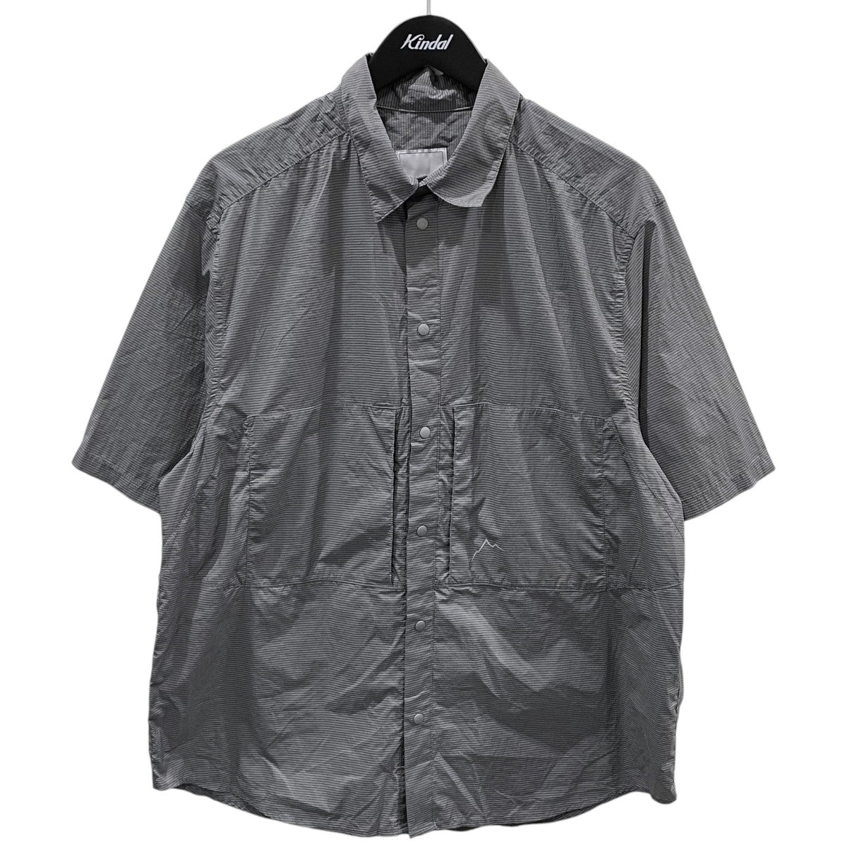 チェック柄半袖シャツ CHK 2 Pocket Short Sleeve Shirt チェック 2ポケット ショートスリーブシャツ CAP117LG