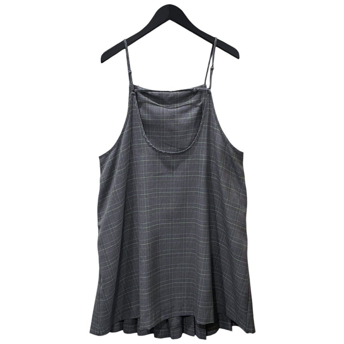 rhodolirion チェック柄キャミソールプリーツワンピース Apron Pleats Dress エプロンプリーツドレス QT1008 古着・中古-2枚目のアイテム画像