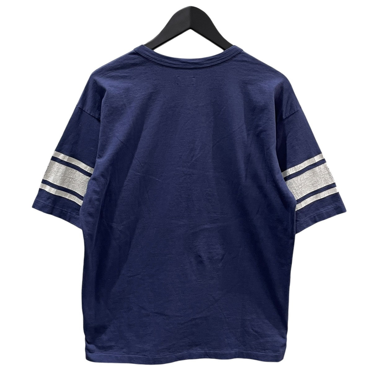 23SS クラック加工Tシャツ スビンコットン 天竺 フットボール半袖Tシャツ CSLM-126