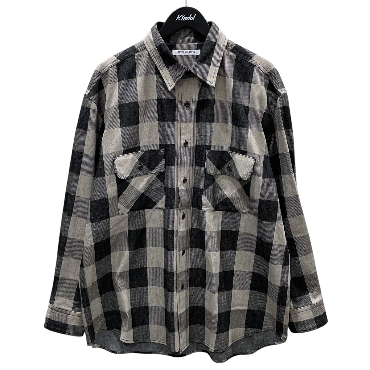 SEVEN BY SEVEN(セブンバイセブン) 25SS バッファローチェック ルーズ