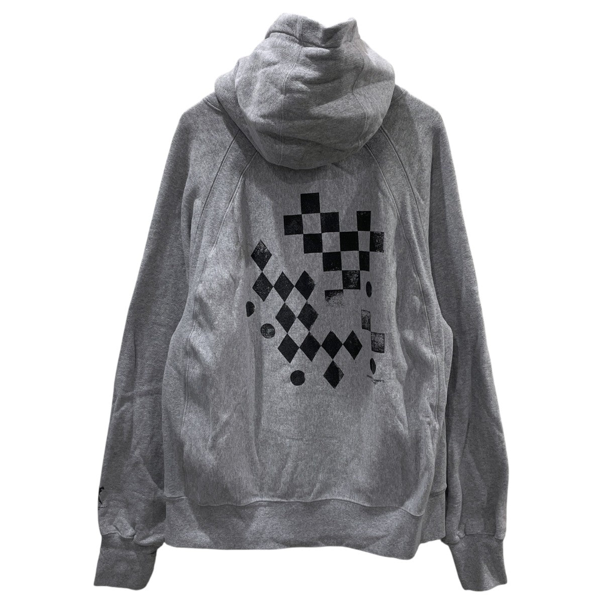 23AW プルオーバーパーカー PRINTED RAGLAN HOODY / XEROGRAPHY プリンテッド ラグラン フーディー / ゼログラフィー NS244
