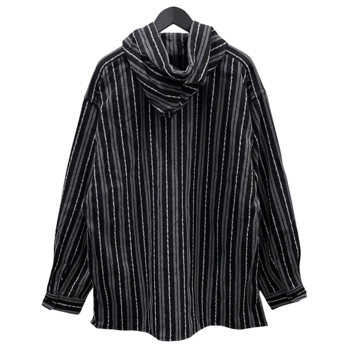 19AW ストライプ柄フーデッドジャケット Landscaper Shell Bud Half - Stripe-Blanket ンドスケーパー シェル バド ハーフ ブランケットジャケット