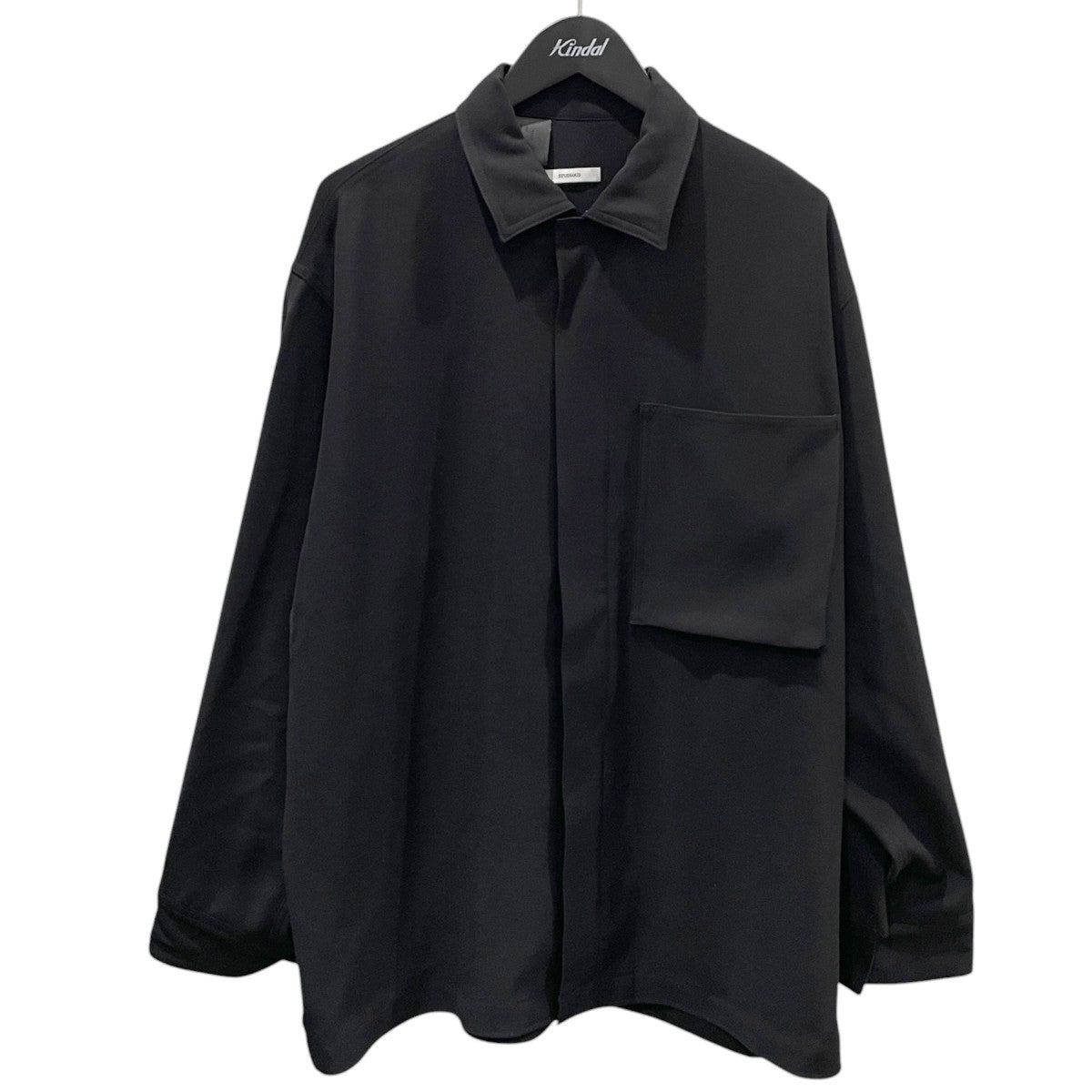 N．HOOLYWOOD×STUDIOUS 25AW ジップアップ長袖シャツ ZIP SHIRTS