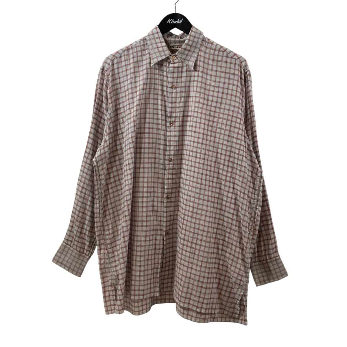MAATEE＆SONS(マーティーアンドサンズ) チェック長袖シャツMT5103-0604