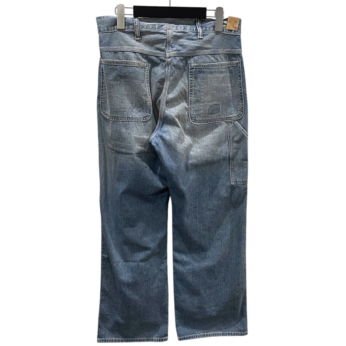 26SS 加工デニムパンツ Patchwork Cotton Jeans パッチワーク コットン ジーンズ 782P05146001