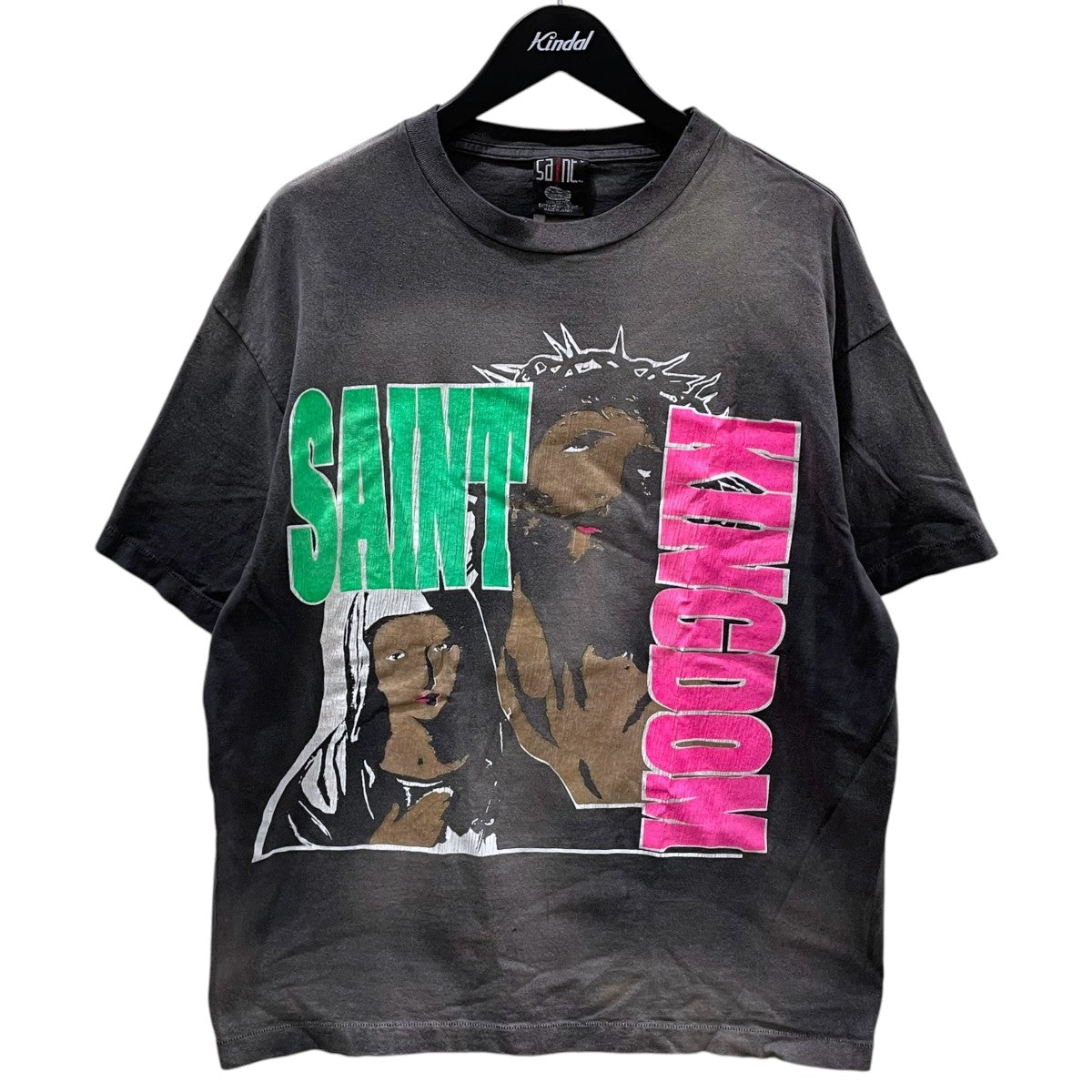 セントマイケル ラストマン KINGDOM Tシャツ L SAINT MICHAEL×LASTMAN 24SS プリントTシャツ LM_SS TEE ／ ST KINGDOM