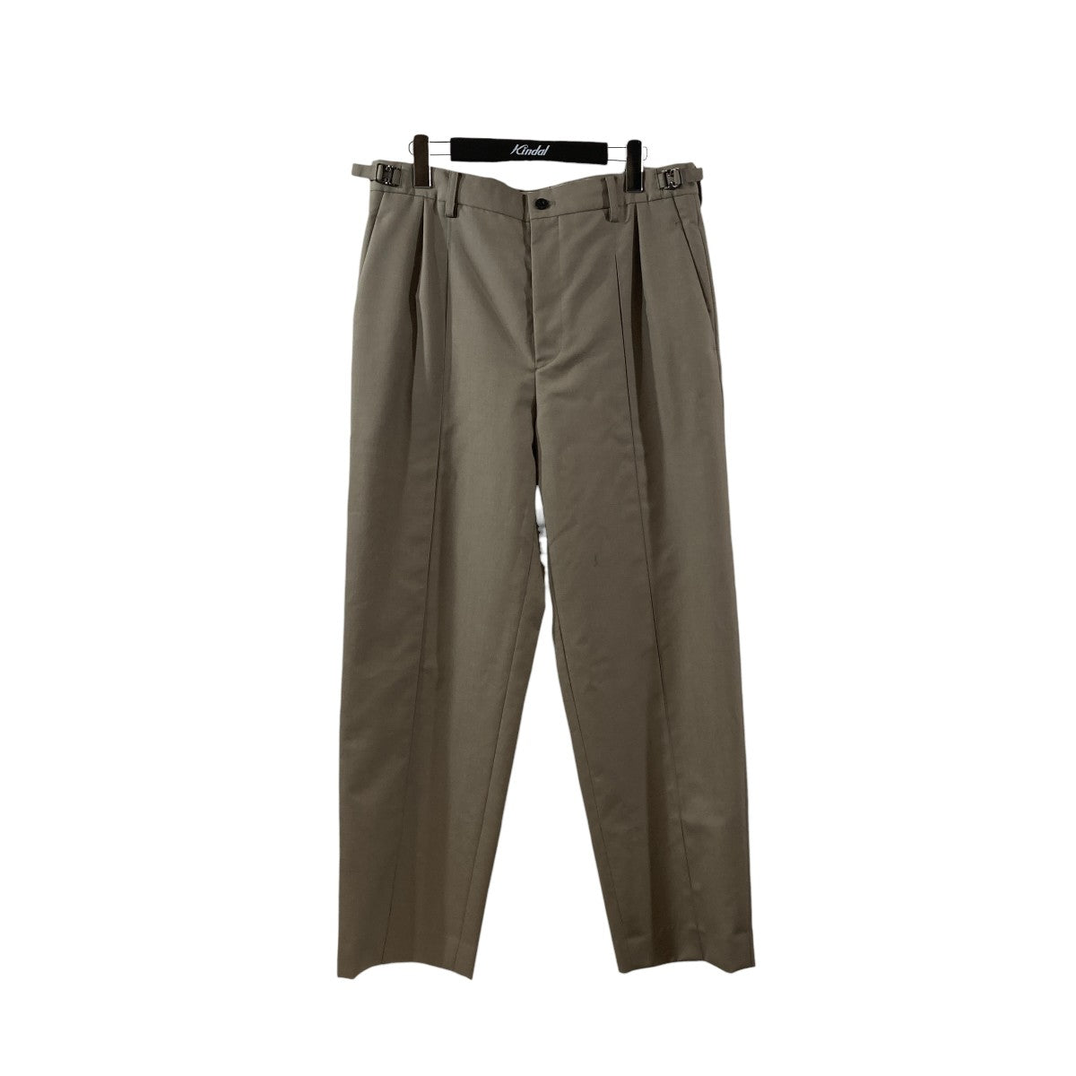 DOUBLE CENTER PLEATS PANTSパンツIH-22SS-P001-ECN