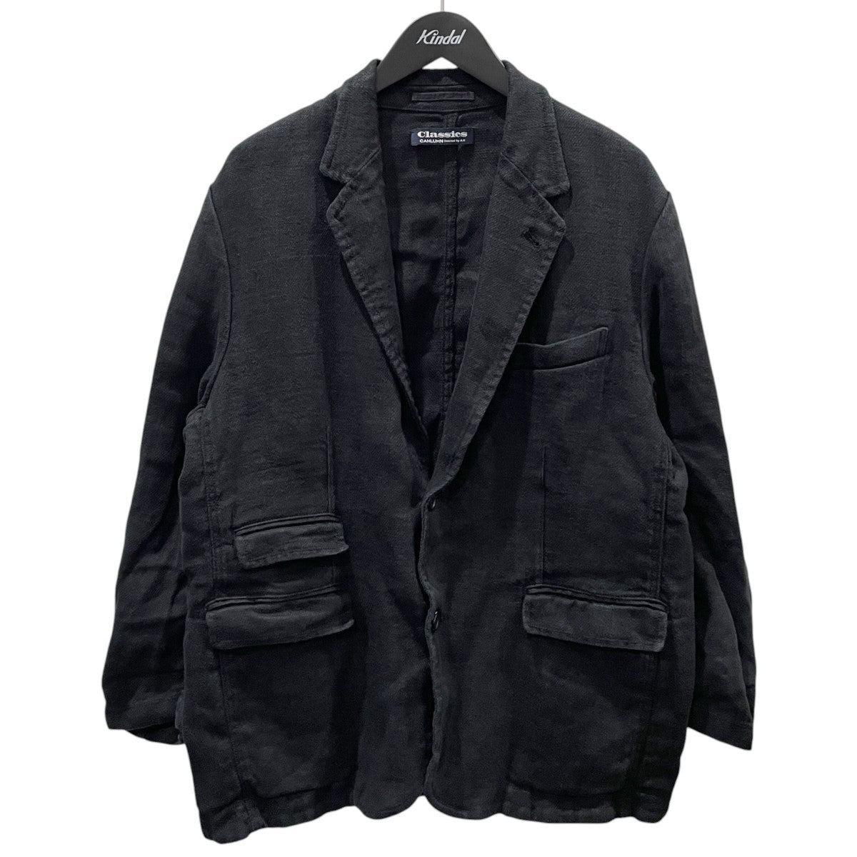 CAHLUMN(カウラム) リネンテーラードジャケット Linen Tailored Jacket 