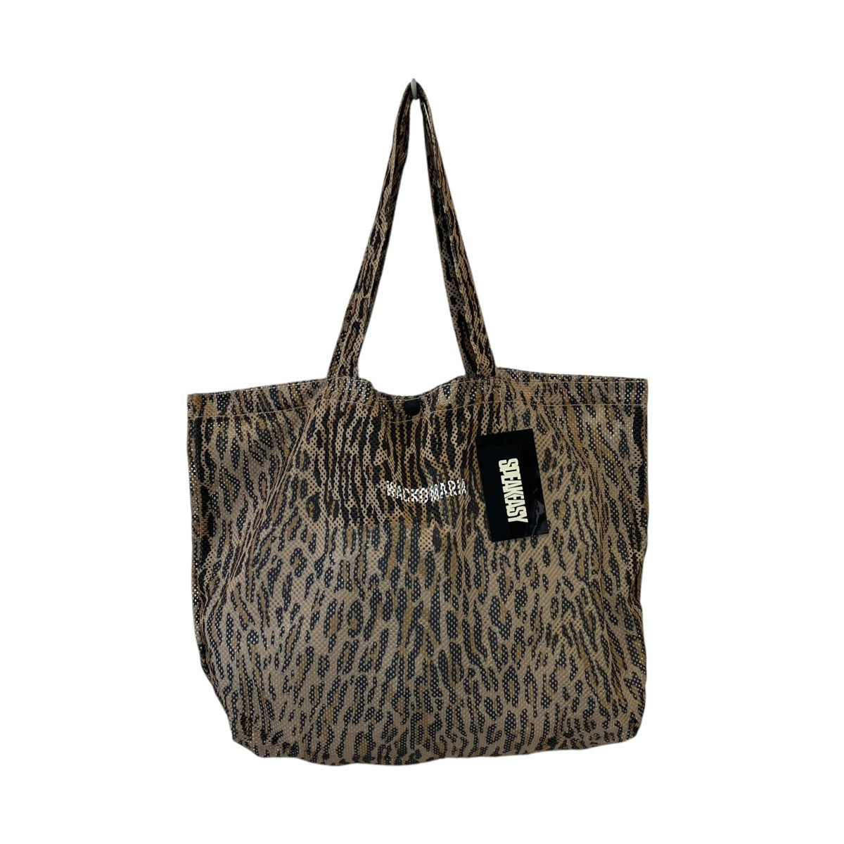 WACKO MARIA(ワコマリア) SPEAK EASY LEOPARD MESH TOTE BAGメッシュ