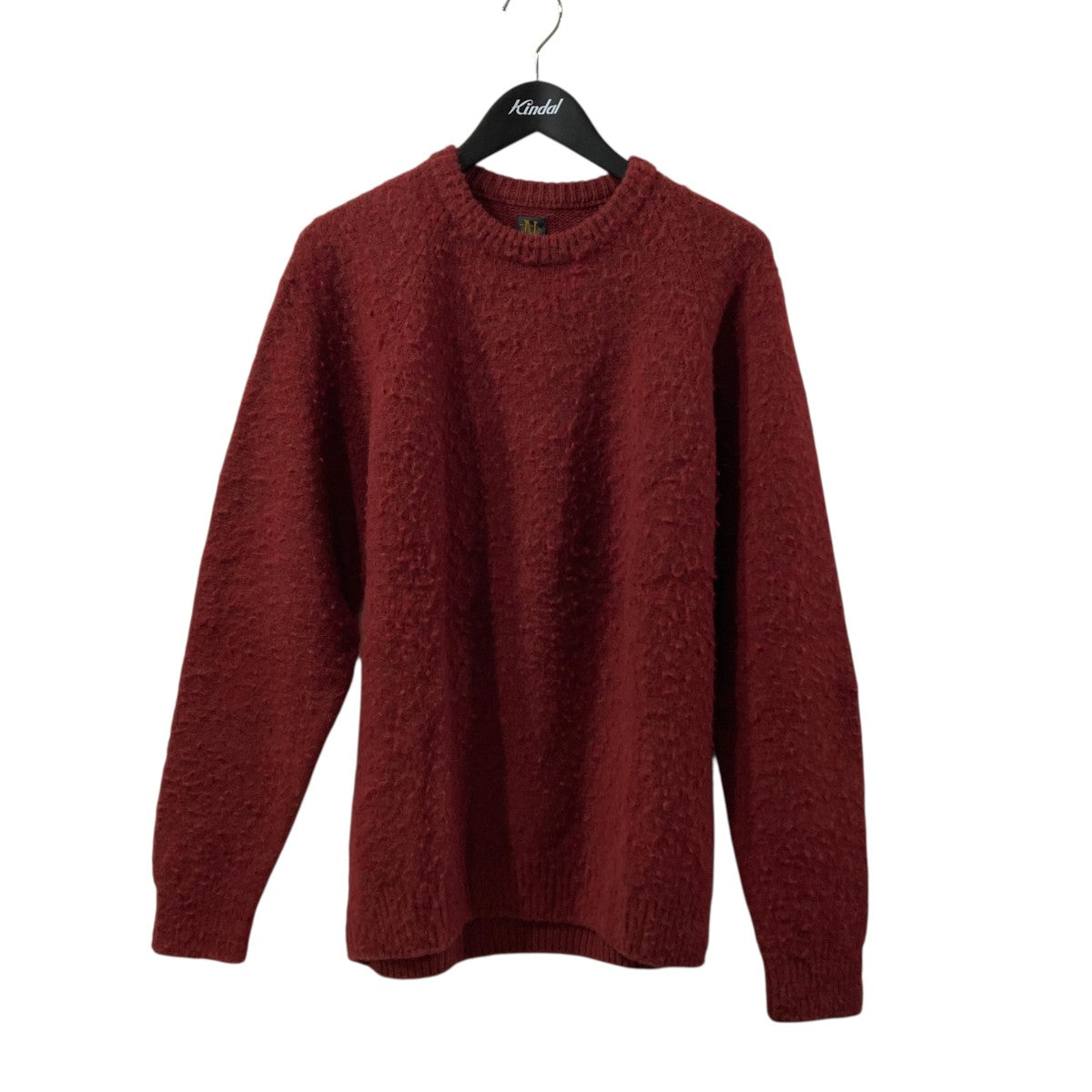BATONER(バトナー) LAMB WOOL NAPPING CREW NECKウールニットBN22FM