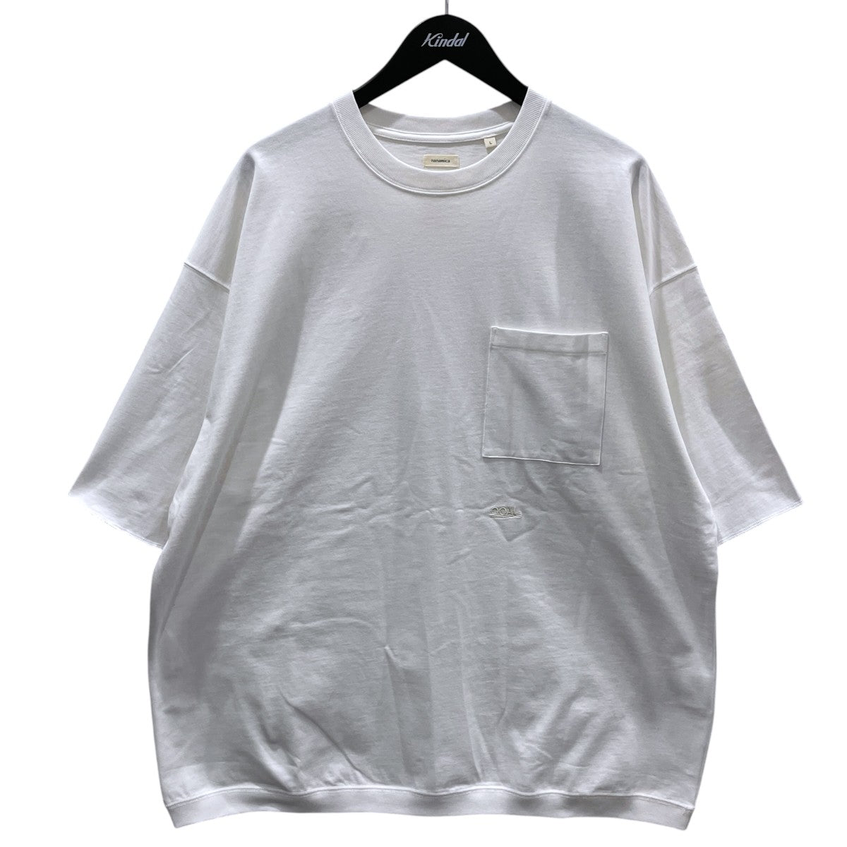 25AW ポケットTシャツ OOAL Pocket Tee ワンオーシャンオールランズ ポケットティー S25FT009