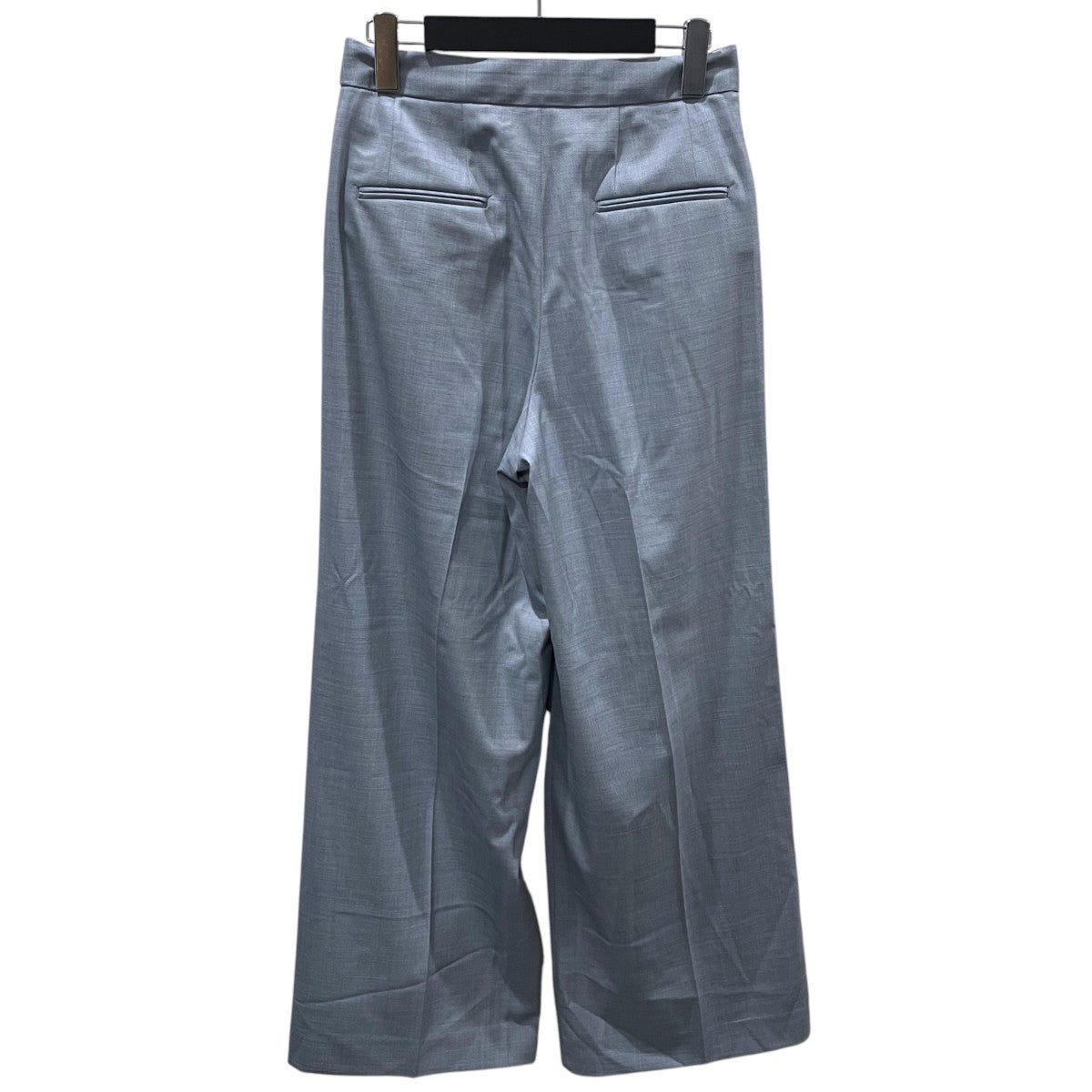 24SS シャイニーシャーク センタープレスワイドパンツ 13-04-42-04354