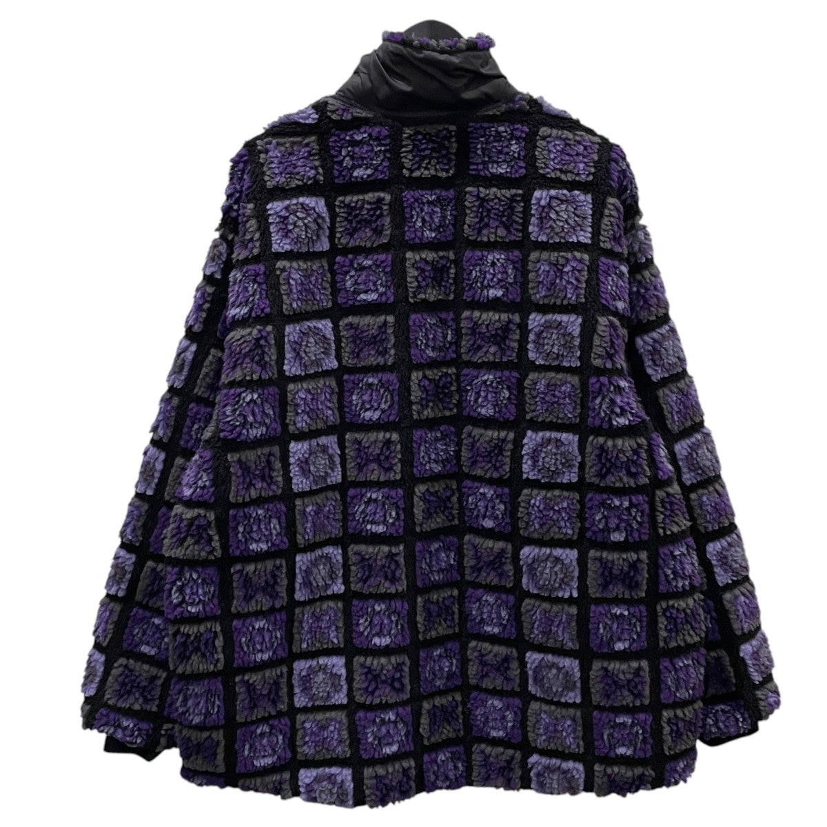 25AW ジップアップファージャケット Fur Jacket - Papillon Plaid Pile ファージャケット - パピヨンプライドパイル RW174