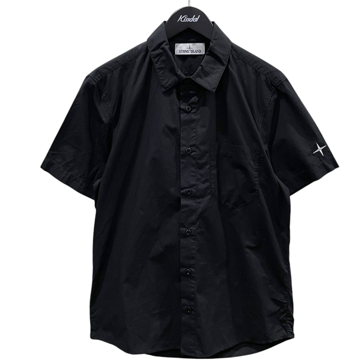 21SS 半袖シャツ COTTON TYPWEWRITER - GARMENT DYED コットン タイプライター ガーメント ダイ 741511510