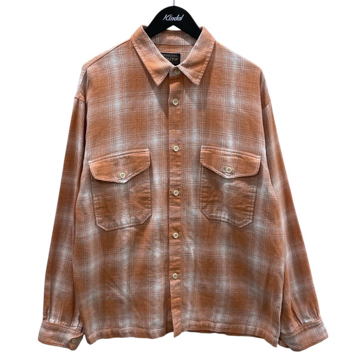 オンブレチェック柄シャツ CPOシャツ 6175-3003