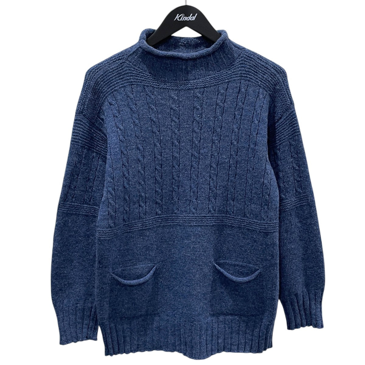 15AW ハイネックニットセーター GUERNSEY SWEATER ガンジーセーター 8010040005