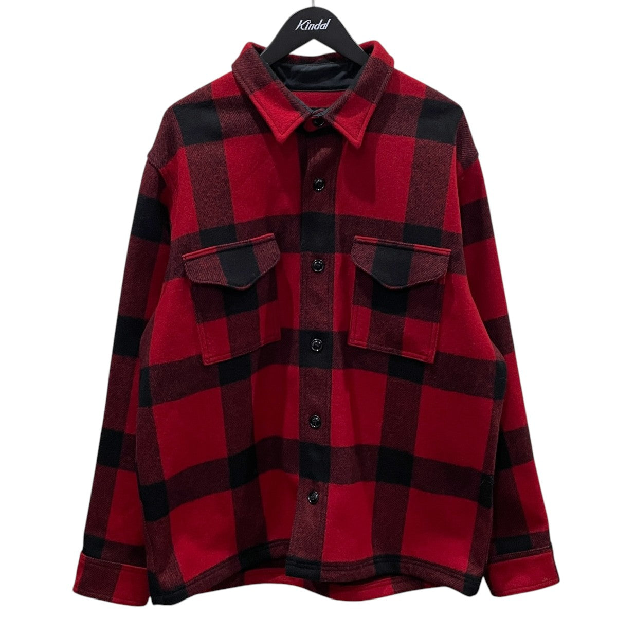 チェック柄ウールジャケット Mackinaw Wool Jac-Shirt マッキーノ ウール ジャックシャツ 8048-44-10001/20249128