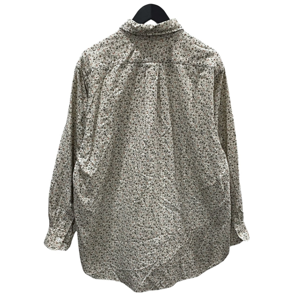 フラワープリントボタンダウンフランネルシャツ 19 Century BD Shirt - Small Floral Cotton Flannel