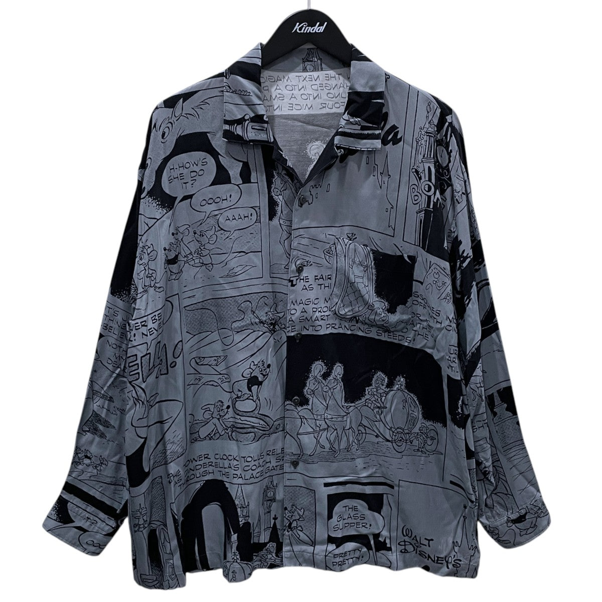 25SS オープンカラーシャツ ALOHA LONG SHIRT / CINDERELLA アロハロングシャツ / シンデレラ DP-024-3286-0010-0001