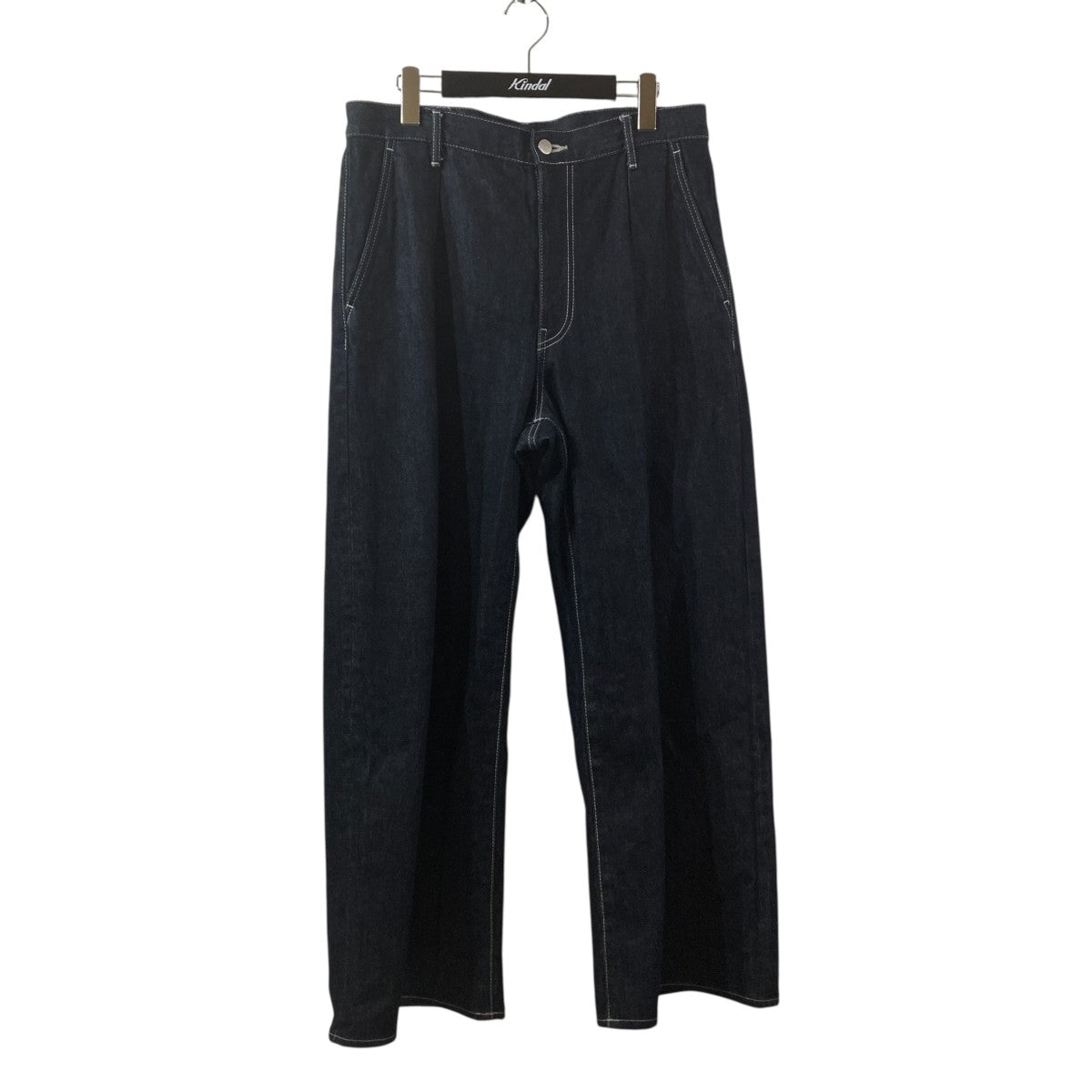 26SSSelvage Denim Two Tuck PantsデニムタックパンツGM261-40600