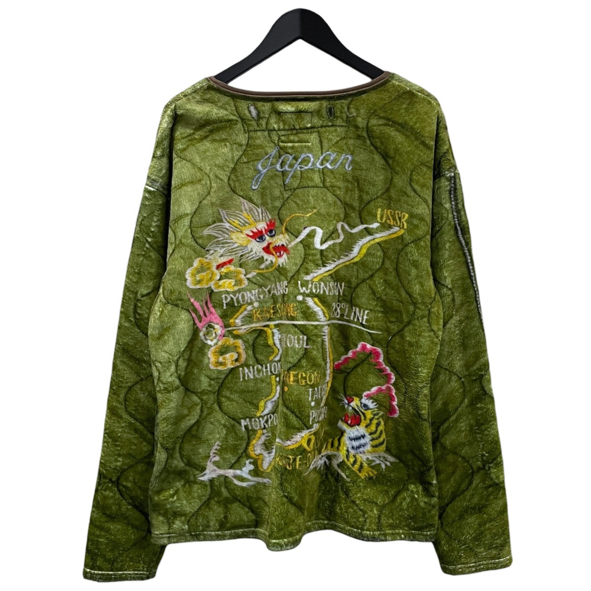 25AW スーベニア プリント カーディガン SOUVENIR PRINT CARDIGAN 2526AW-CD-001