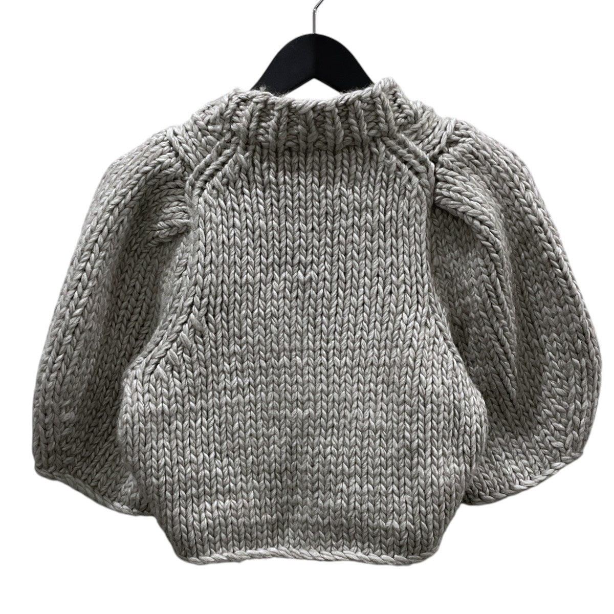 24AW 半袖ニットセーター Puffsleeve Hand Knit パフスリーブハンドニット 12420520