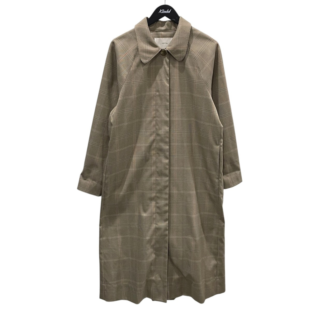 TODAYFUL(トゥデイフル) 21SS グレンチェック柄ステンカラーツイル 