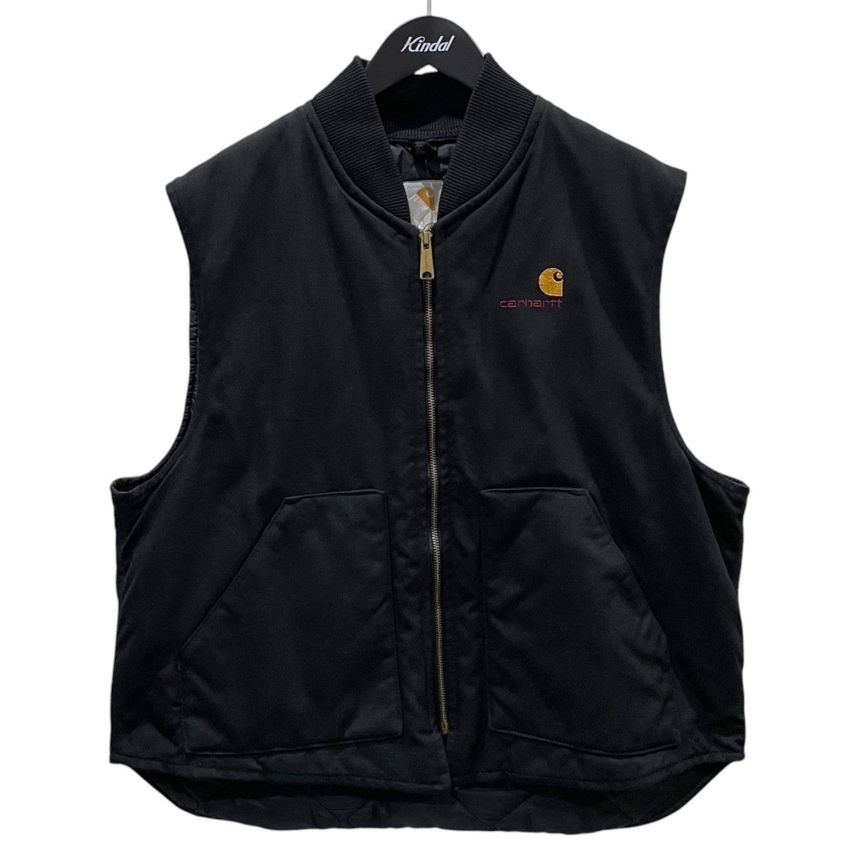CarHartt(カーハート) ジップアップベスト ブラック サイズ 不明