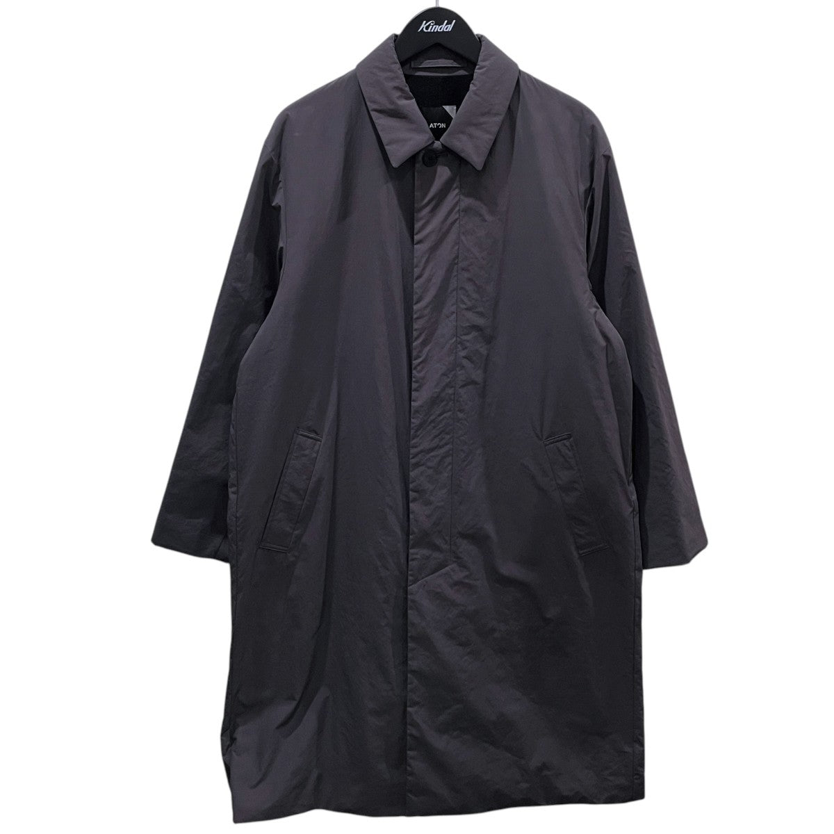 ATON ASAKO NYLON バルマカーンコート 23AW ATON(エイトン) 23AW アサコナイロン バルマカーンコート ASAKO NYLON