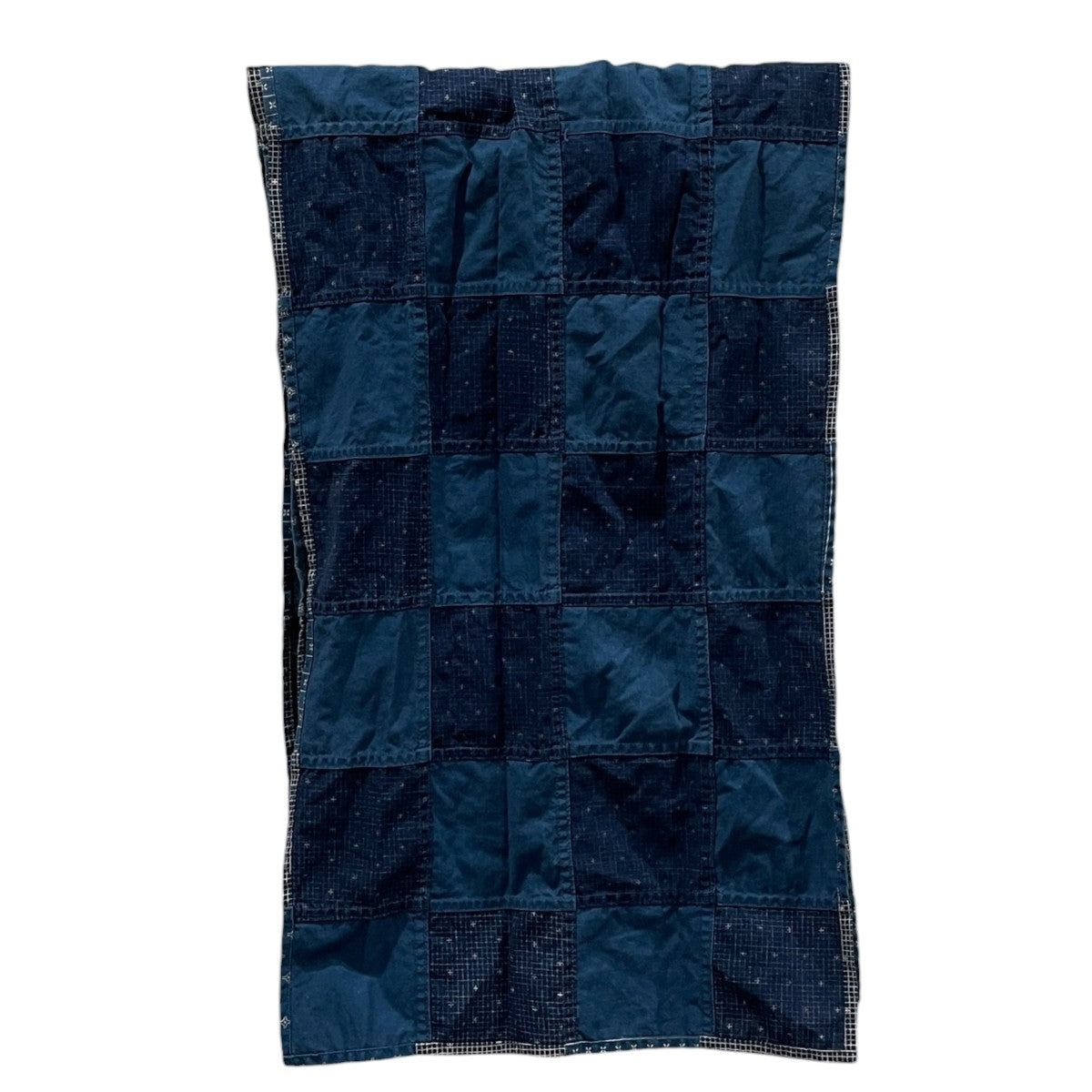 インディゴパッチワークスカーフ Indigo Patchwork Scarf