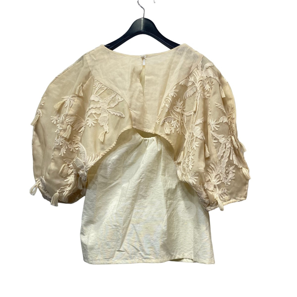 「Blanch sleeve top」変形ブラウス
