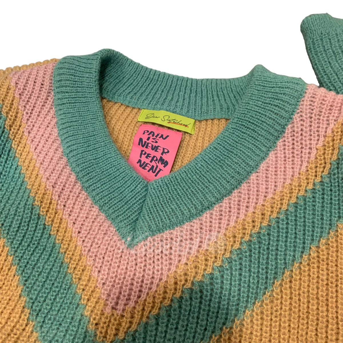 「3WAY Special tilden Knit Sweater」取り外しスリーブ付きニットベスト