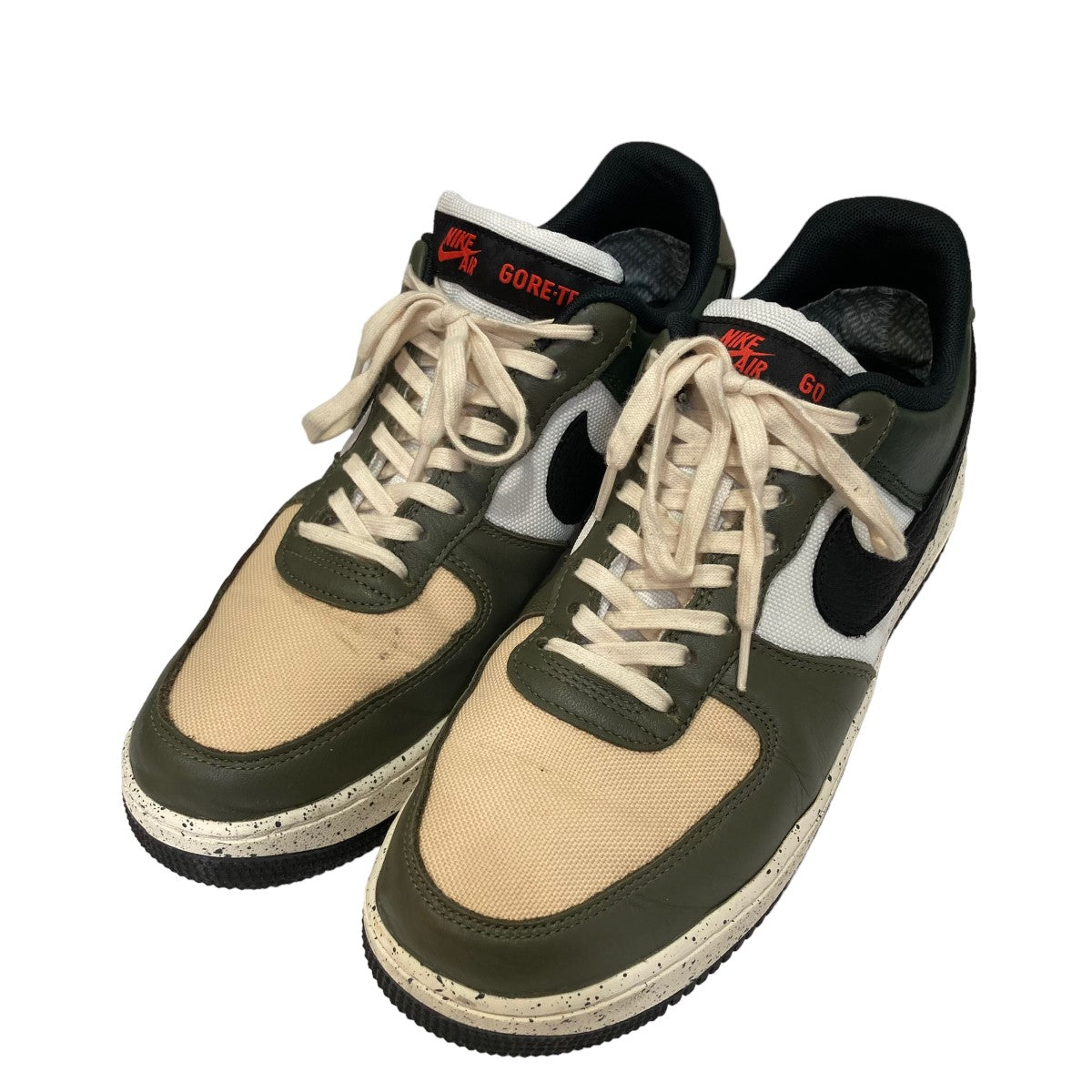 NIKE(ナイキ) 「AIR FORCE 1 GORE TEX MEDIUM OLIVE」 ローカットスニーカー DM6435-222  カーキ×ベージュ サイズ 14｜【公式】カインドオルオンライン ブランド古着・中古通販【kindal】