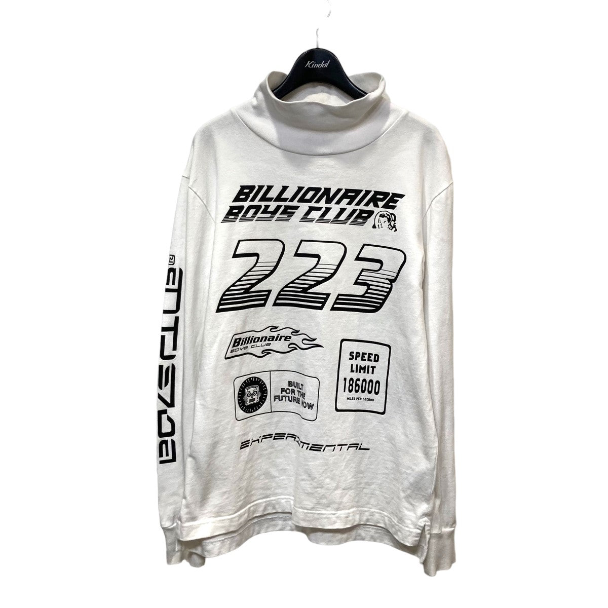 「LONG SLEEVE MULTI LOGO TURTLENECK」クルーネックスウェット