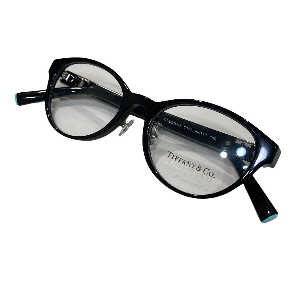 Tiffany＆Co，(ティファニー) 眼鏡 TF2236-D ブラック サイズ 14 ...