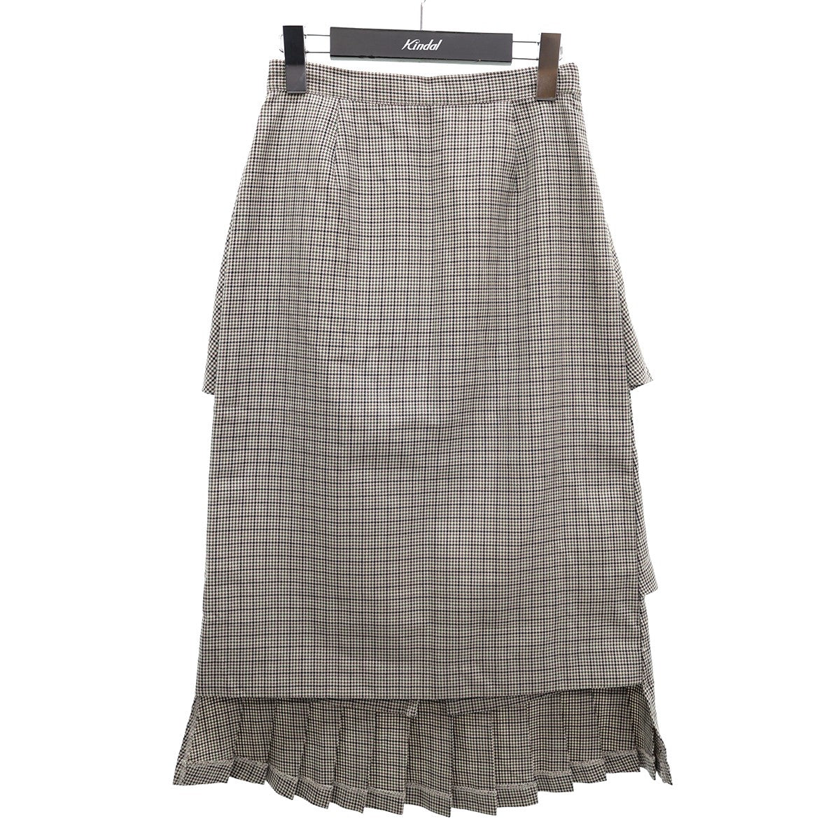 GUN CLUB CHECK PLEAT トリプルプリーツスカート 13109-2831