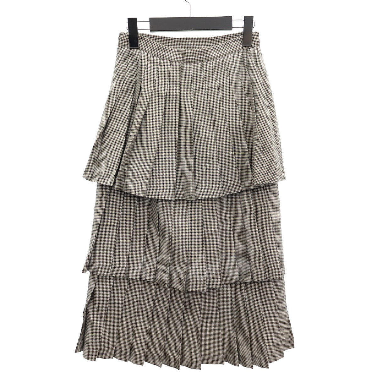 GUN CLUB CHECK PLEAT トリプルプリーツスカート 13109-2831