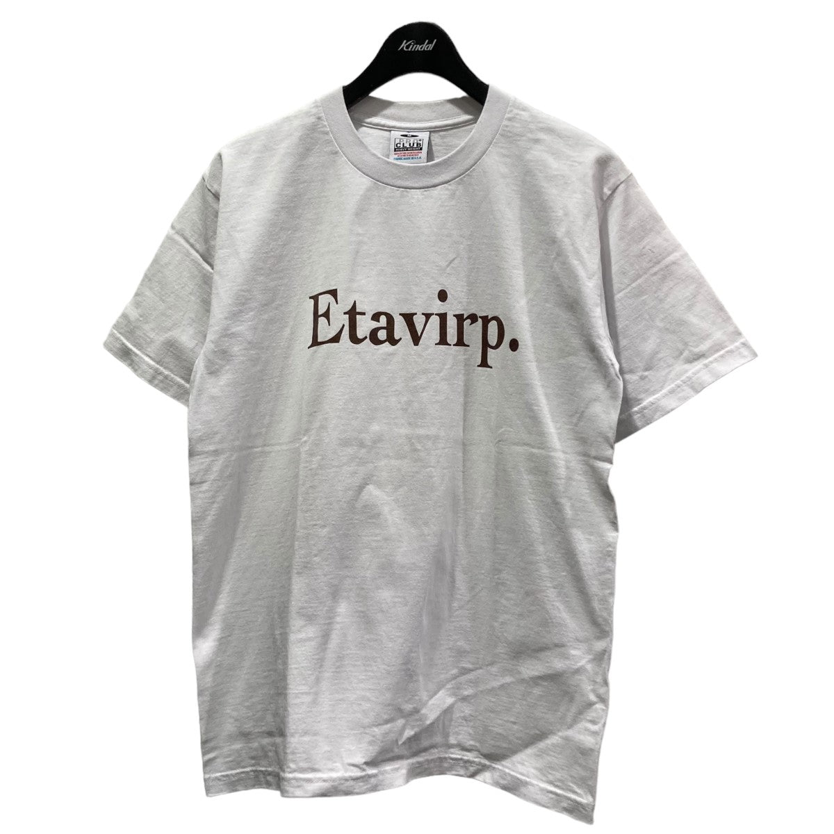 etavirp．(エタヴァープ) ロゴプリントTシャツ ホワイト サイズ M 