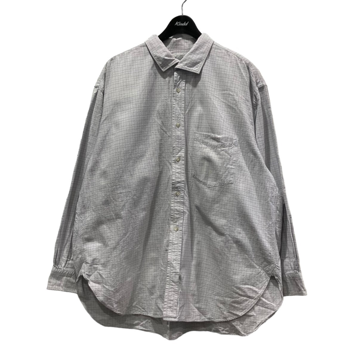 Marvine Pontiak Shirt Makers(マーヴィンポンティアックシャツメイカーズ) ｢Bubbly SH｣チェックシャツ  MPSM-20045 MPSM-20045 ホワイト×ブルー×スカイブルー サイズ 15｜【公式】カインドオルオンライン  ブランド古着・中古通販【kindal】