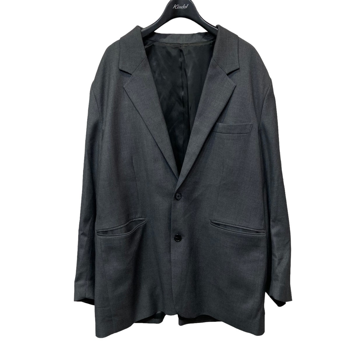 Knuth Marf(クヌースマーフ) 23SS「relax tailored jacket」テーラードジャケット KMH23SPG01 グレー  サイズ 14｜【公式】カインドオルオンライン ブランド古着・中古通販【kindal】